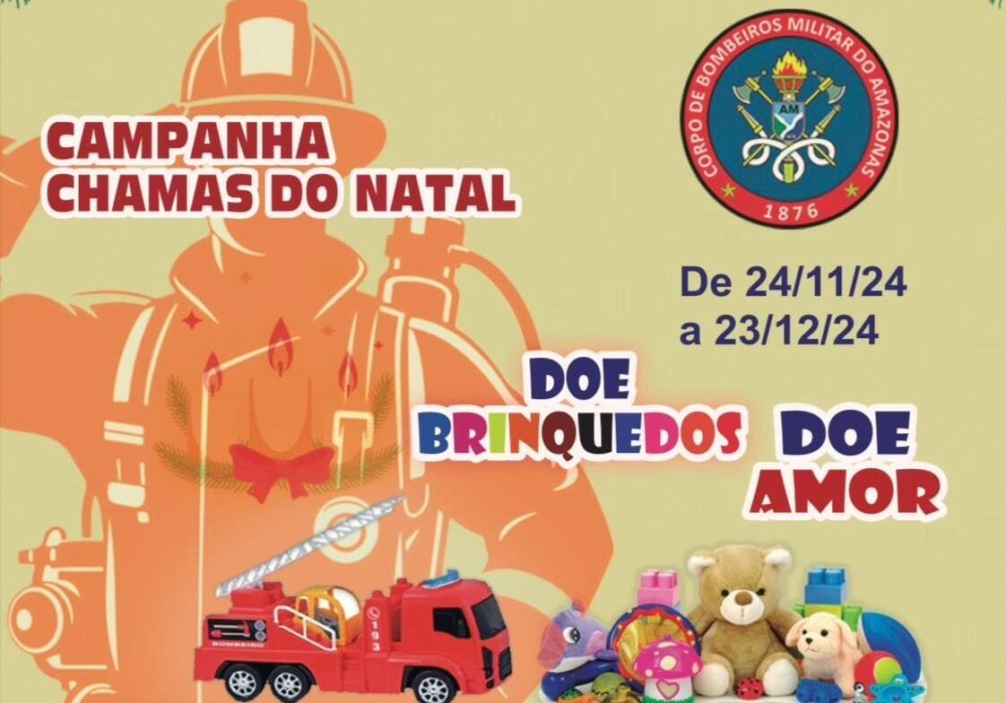 Campanha de arrecadação de brinquedos do Corpo de Bombeiros seguirá até 23 de dezembro