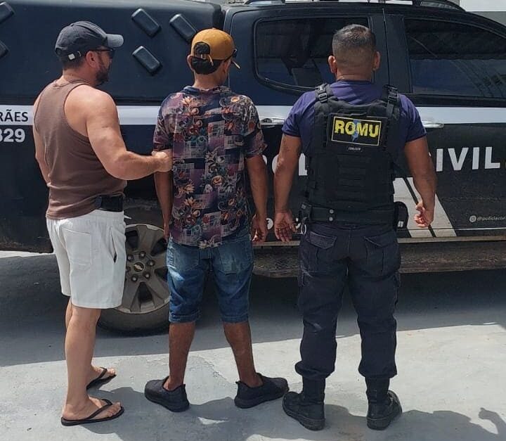 Homem é preso por lesão corporal e ameaça contra ex-companheira em Alvarães