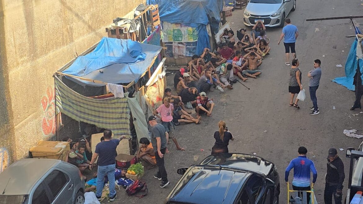 Ação Policial no Centro de Manaus combate o tráfico de drogas