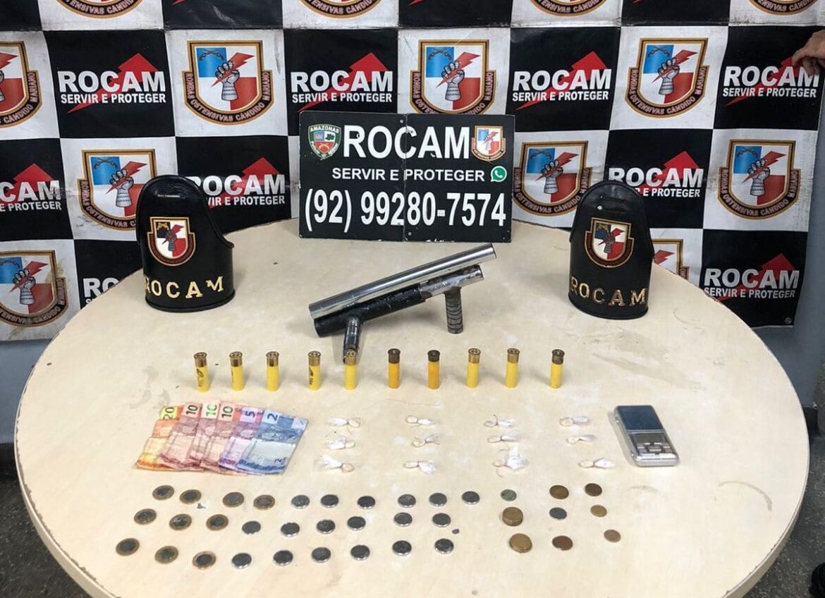 Polícia prende seis pessoas e apreende cinco armas de fogo na capital e interior