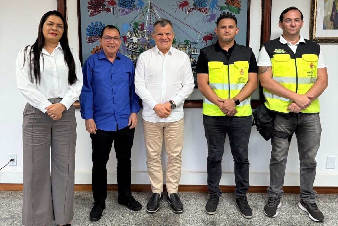 Prefeitura de Manaus e Suframa discutem melhorias na mobilidade do Distrito Industrial