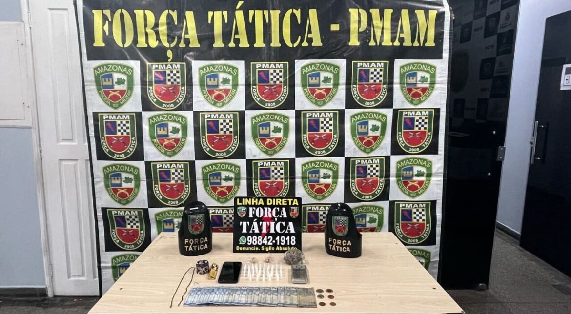 Mulher é presa com mais de 200 tabletes de drogas, na zona norte de Manaus