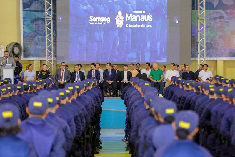 Prefeito habilita primeiros 217 novos guardas municipais e reforça a segurança na capital