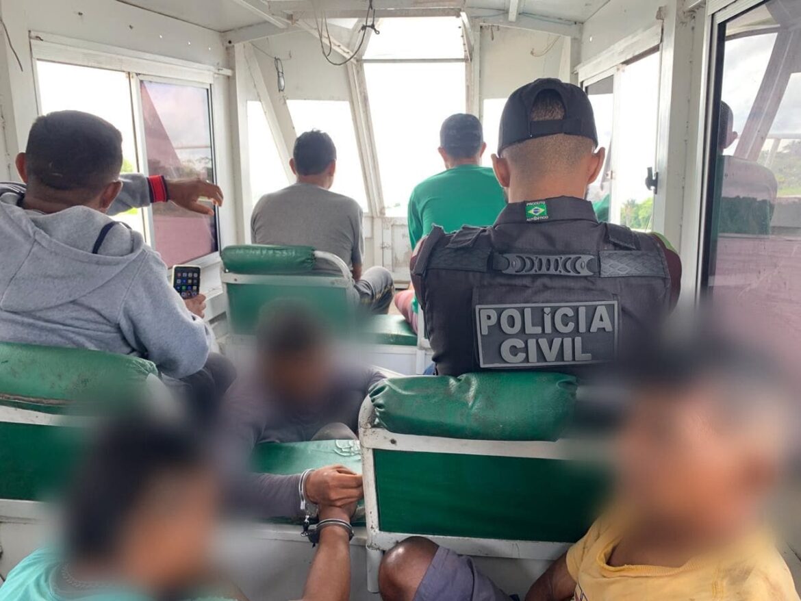 PC-AM prende dois homens em flagrante por e3tupro e feminicídio de indígena
