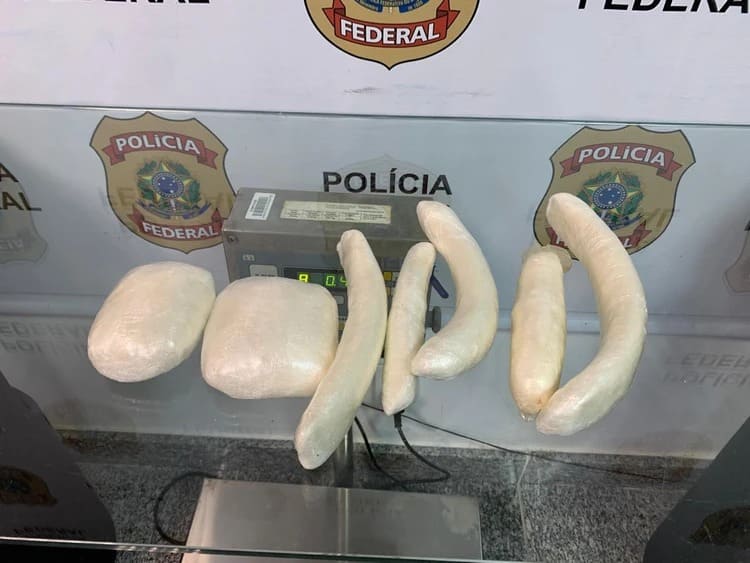 Mulher é presa no Aeroporto do Galeão com 1,5 kg de cocaína escondida