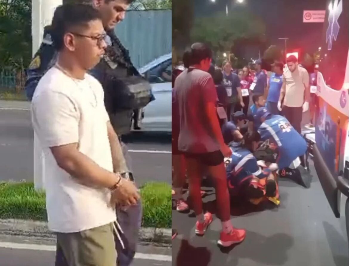 Corrida de rua na Ponta Negra termina em tragédia após atropelamento por motorista embriagado