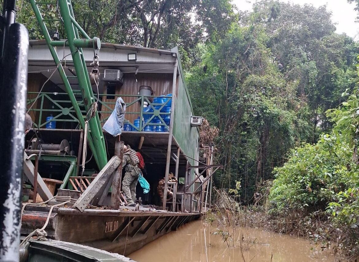 Sobe para 16 número de estruturas de garimpo neutralizadas durante Operação Ágata Amazônia 2025