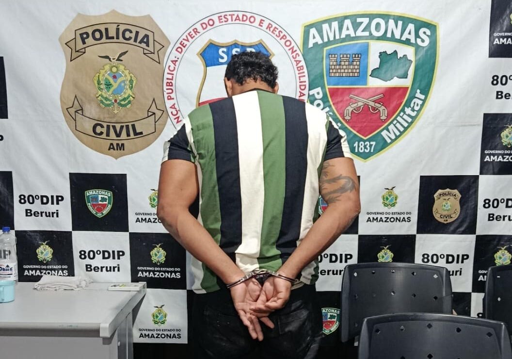 Polícias prendem homem por tentativa de hom!cídio em Beruri