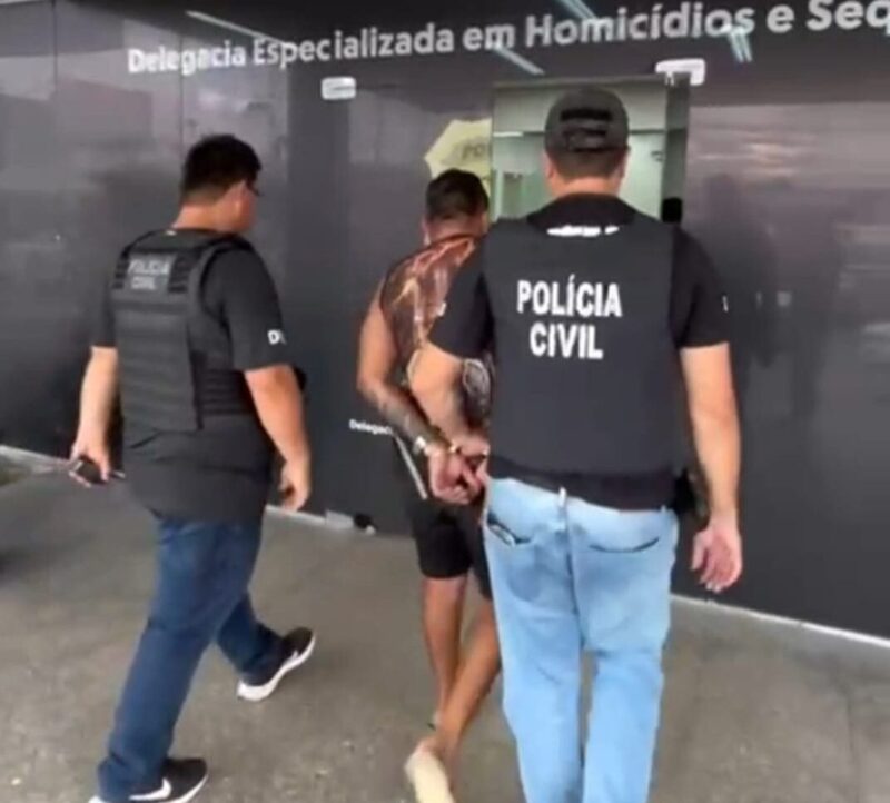 Homem  suspeito de envolvimento em homicídio de empresário é preso em Manaus