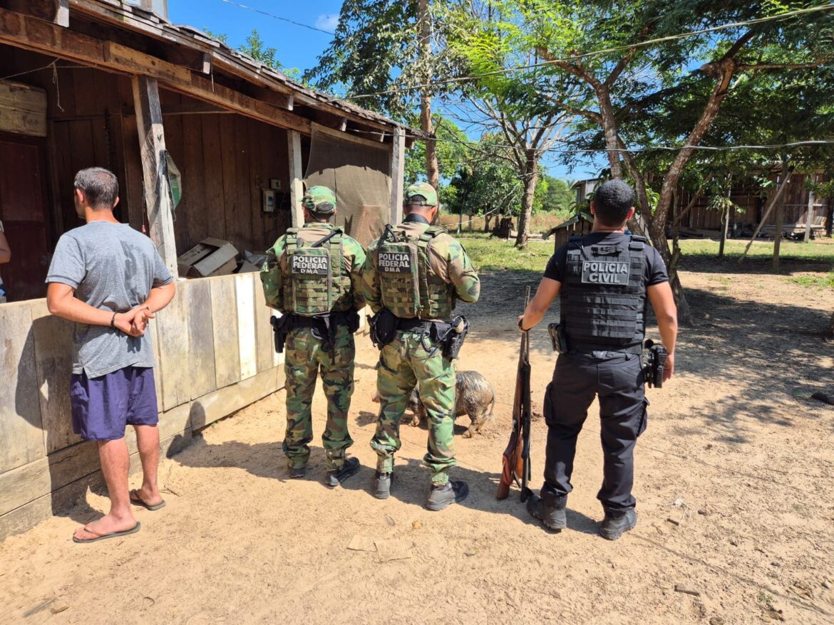 Foragido de Rondônia por homicídio e organização criminosa é preso em Lábrea